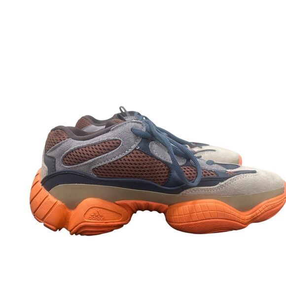 Adidas Yeezy 500 Shoes Mens Size 8.5 Enflame GZ5541 Suede Mesh Sneakers main image 10